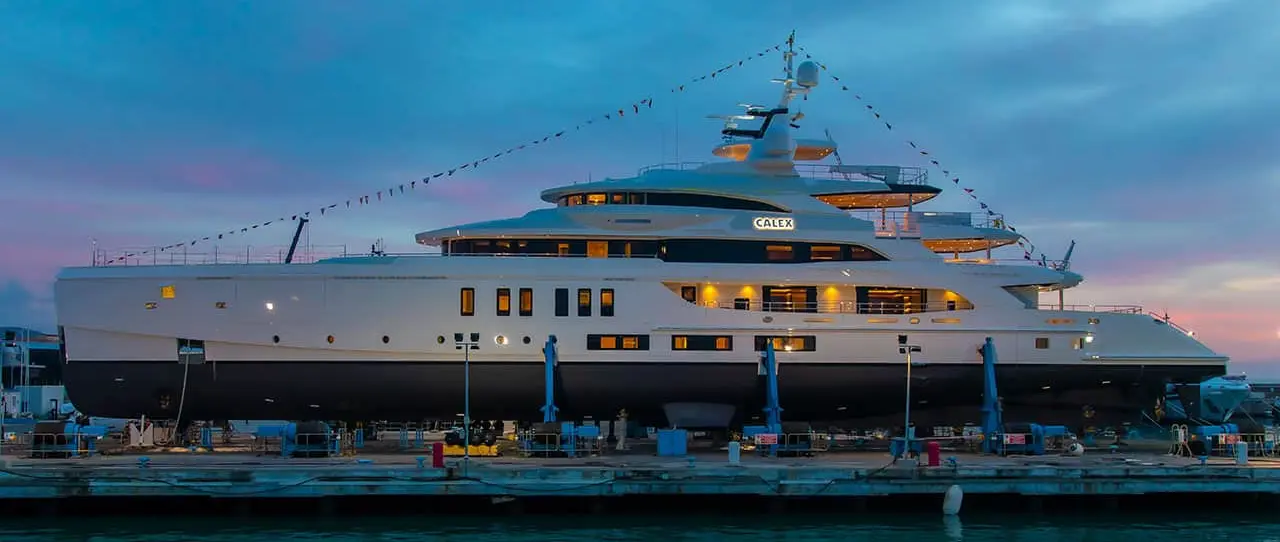 BENETTI LAUNCHES 67-METRE CUSTOM YACHT M/Y “CALEX” | Benetti news image