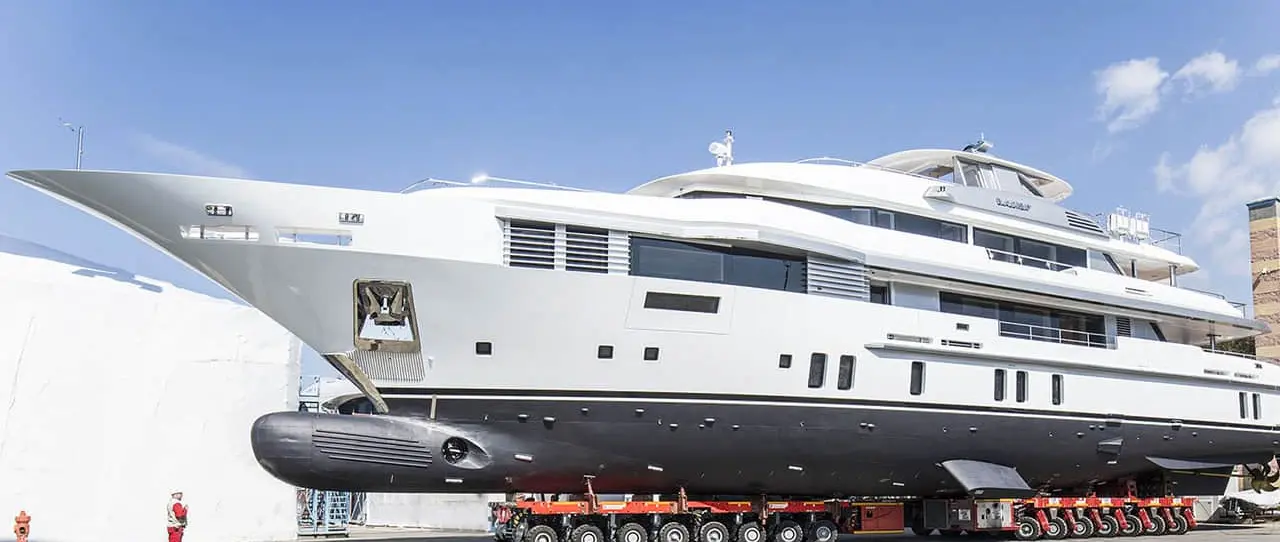 49 meter custom FB702 M/Y elaldrea+launched | Benetti news image