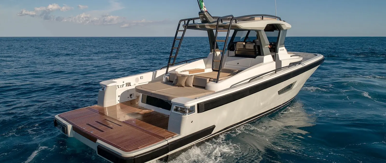 37m Benetti EH2 Adds Bluegame PH3 as Dedicated Charter Chase Boat — source image