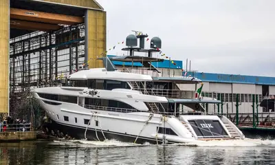 BENETTI LAUNCHES THE FIRST DIAMOND 145 44-METER FIBERGLASS YACHT | Benetti news image