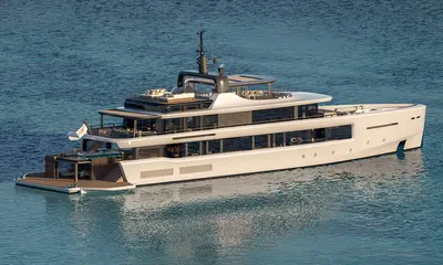 BENETTI CELEBRATES NAUTICAL TRADITION WITH THE SLIDE LAUNCH OF THE DIAMOND 44M M/Y “PAPA JOE” | Benetti news image