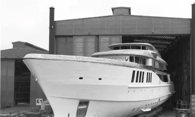 Benetti FB269 M/Y Spectre: transfer completed of the 69 meter megayacht for out fitting | Benetti news image