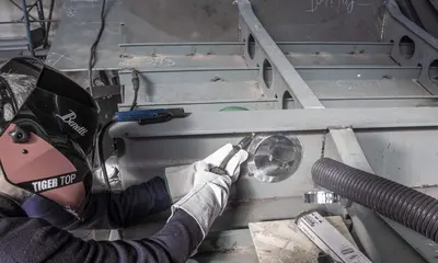 CONSTRUCTION WORK STARTS ON THE 62-METRE CUSTOM YACHT FB283 WITH THE LAYING OF THE KEEL AND PLACING OF THE COIN | Benetti news image