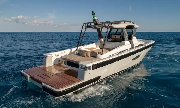 37m Benetti EH2 Adds Bluegame PH3 as Dedicated Charter Chase Boat — source image