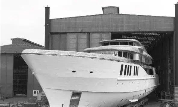 Benetti FB269 M/Y Spectre: transfer completed of the 69 meter megayacht for out fitting | Benetti news image