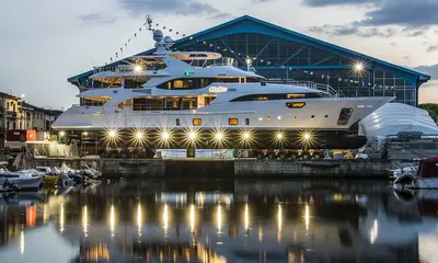 NINTH CRYSTAL 140’ UNIT LAUNCHED IN VIAREGGIO | Benetti news image