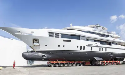 49 meter custom FB702 M/Y elaldrea+launched | Benetti news image