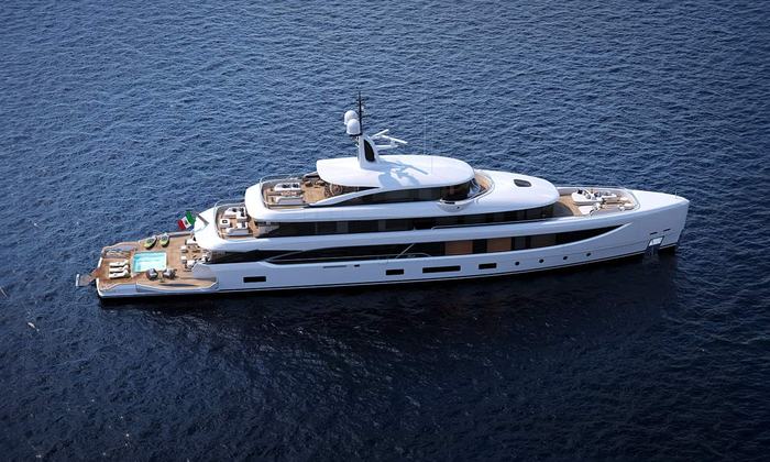 BENETTI CELEBRATES THE COIN CEREMONY FOR 67-METRE CUSTOM YACHT FB285 | Benetti news image