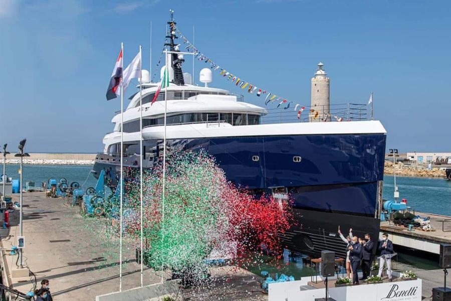 BENETTI LAUNCHES M/Y “ZAZOU”, 65 METER FULL CUSTOM YACHT | Benetti news image