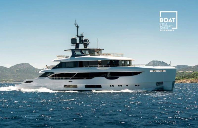Benetti Oasis 40M Wins at World Superyacht Awards 2024 | M/Y Oreos Awarded | Benetti news image