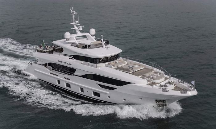 M/Y “CHRISTELLA II” DELIVERED, THE FIRST DELFINO 95’ | Benetti news image