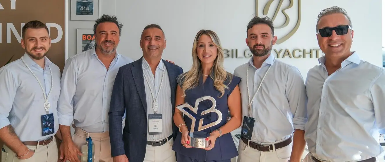 50m Bilgin CAMILA Receives YachtBuyer Five-Star Trophy — source image