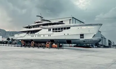 Bilgin Yachts - Bilgin 170-II Arrives for Outfitting in Antalya