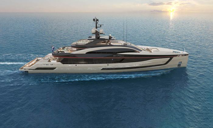 Project SkyFall, hits the water! press image