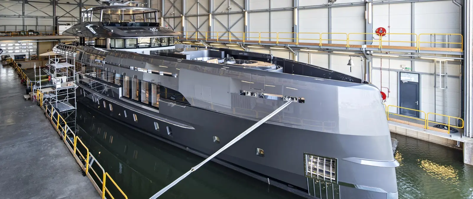 Launch YN 18650 Project Boreas, 50m full-aluminium Fast Displacement Hull Form press image
