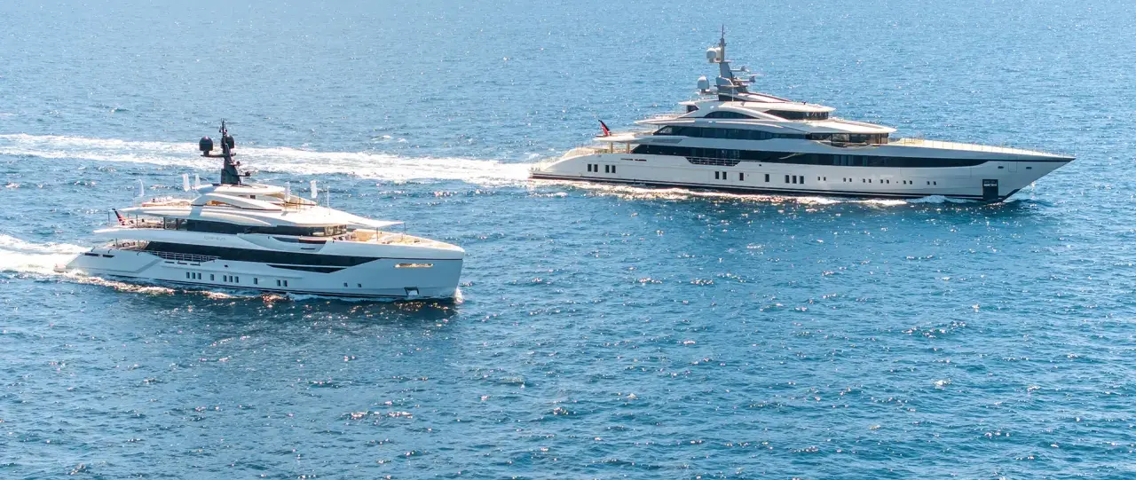 Bilgin Yachts - AL REEM AND CAMILA UNITE AT SEA