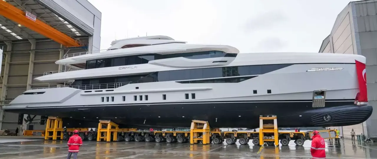 Bilgin Yachts - CAMILA IS OUT WITH A SPLASH: A 50-METER VISION OF ELEGANCE