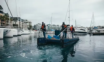 Cape Town V&A Waterfront Marina Retains Blue Flag for Eighth Season — source image