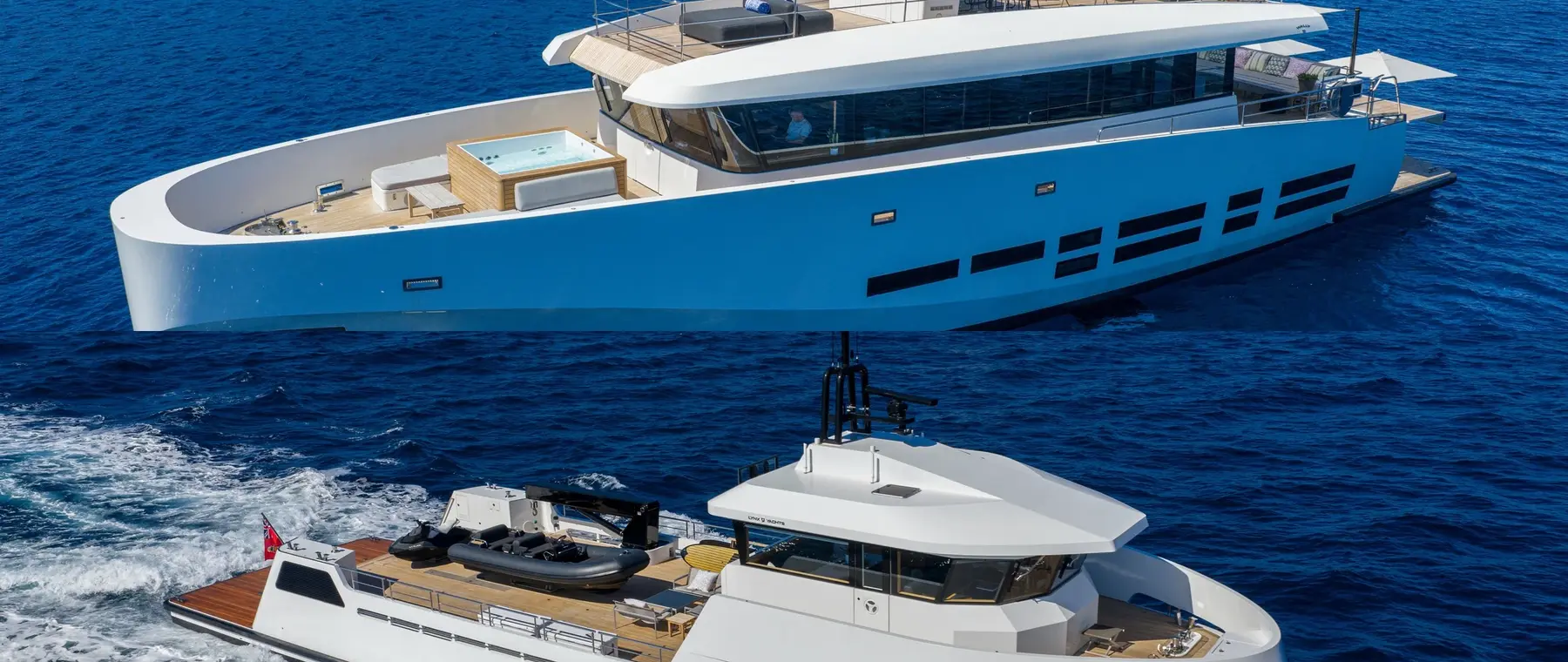 CASA and PLAYA Two-Yacht Platform 2026 — Official Burgess Image