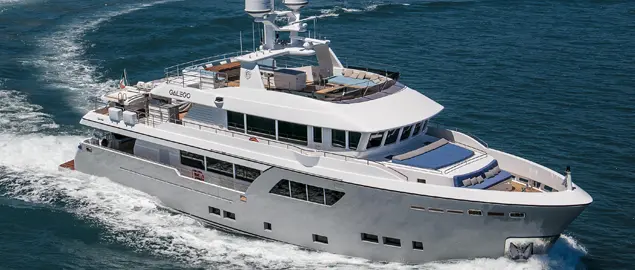 CdM news - DELIVERY M/Y GALEGO DARWIN CLASS 102'