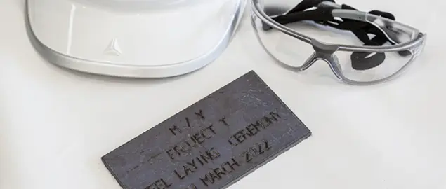 CdM news - PROJECT T KEEL LAYING CEREMONY