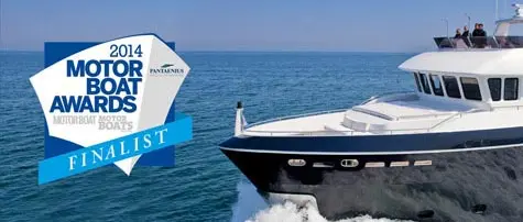 CdM news - Darwin Class 96' finalist at Motor Boat of the Year Awards