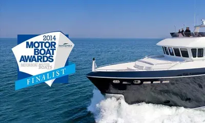CdM news - Darwin Class 96' finalist at Motor Boat of the Year Awards