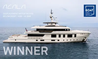 CdM news - M/Y Acala WSA 2023 winner