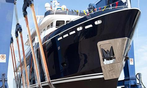 CdM news - Cantiere delle Marche launch in Ancona M/Y Stella di Mare