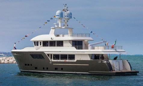CdM news - Delivered M/Y ACALA Darwin Class 102'