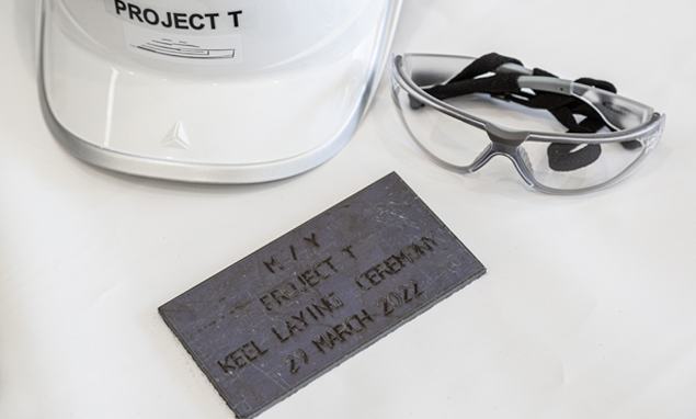 CdM news - PROJECT T KEEL LAYING CEREMONY