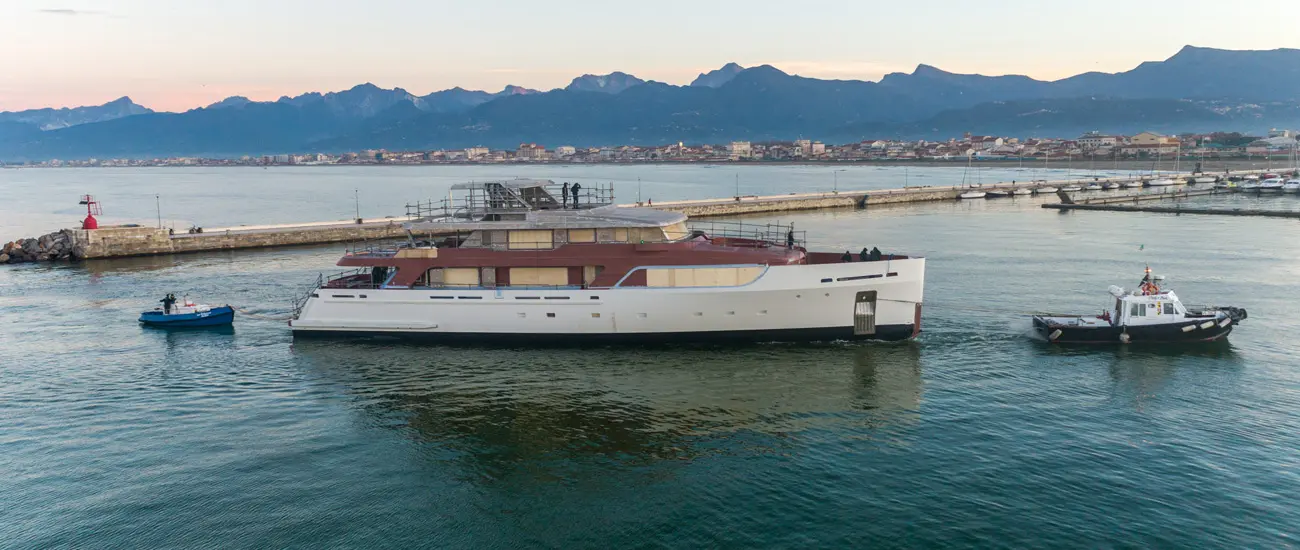 Codecasa news - CODECASA 43 – Hull C124 – in Viareggio