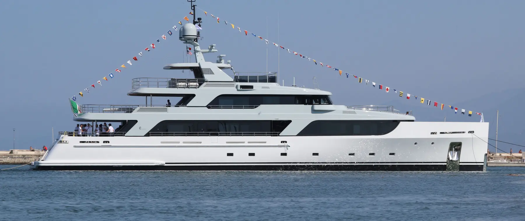 Codecasa news - m.y. GIOIA – CODECASA 43 – Hull C124 – THE LAUNCHING