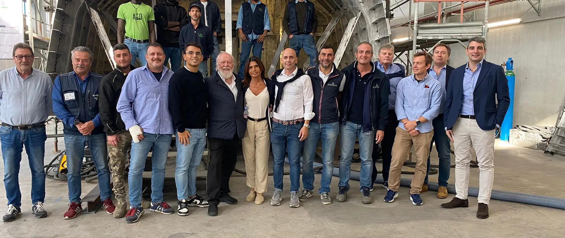 Codecasa news - Codecasa Classic Yacht 110′ – Hull F80 – Keel laying