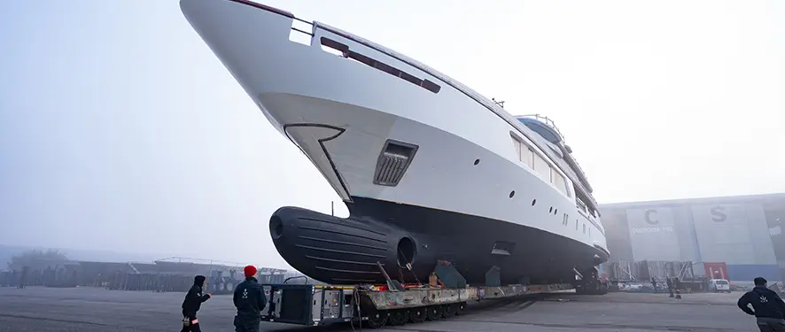 Codecasa news - Codecasa 57 – Hull F81 in Viareggio