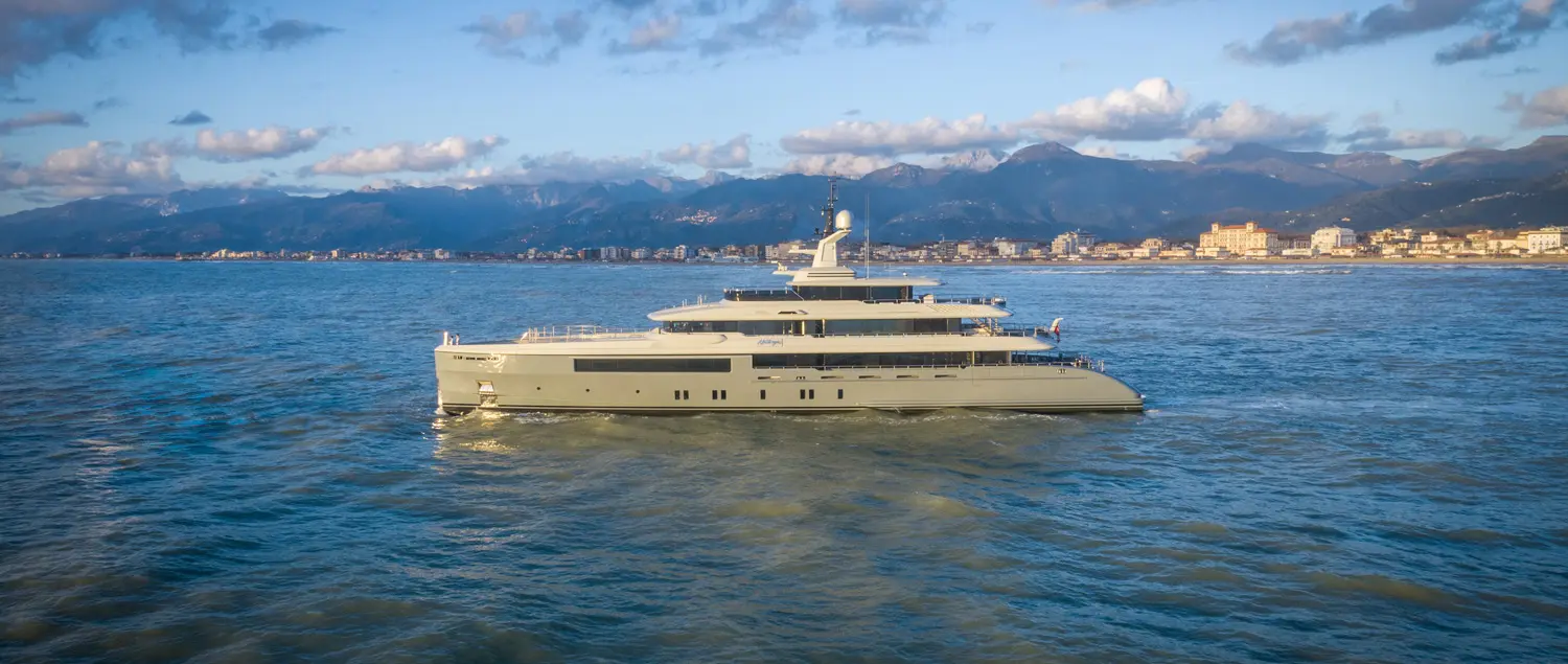 Codecasa news - CODECASA 58 – Hull C127 – m.y. Kathryn underway
