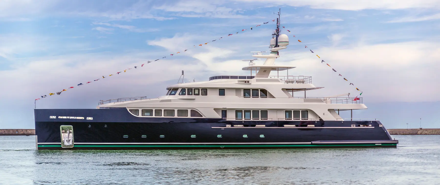 Codecasa news - CODECASA 43 FULL BEAM – VINTAGE SERIES – HULL F76 – THE LAUNCHING