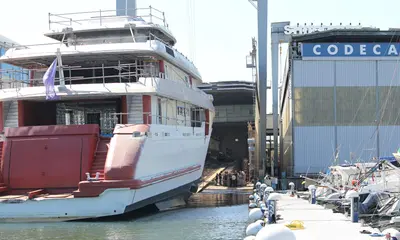 Codecasa news - CODECASA 65 – HULL F74 in Viareggio