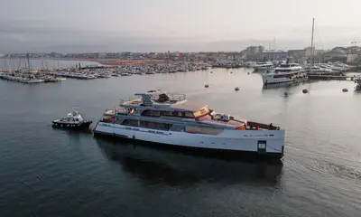 Codecasa news - Hull F77 in Viareggio