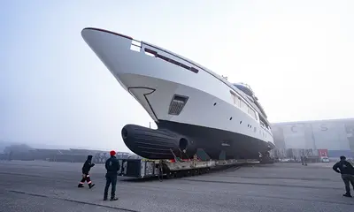 Codecasa news - Codecasa 57 – Hull F81 in Viareggio