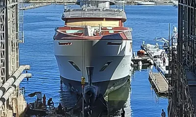 Codecasa news - HULL F78 IN VIAREGGIO