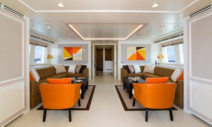 Codecasa news - CODECASA 43 Full Beam – Vintage Series – Hull F76- INTERIORS RENDERINGS