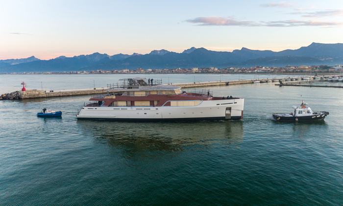 Codecasa news - CODECASA 43 – Hull C124 – in Viareggio