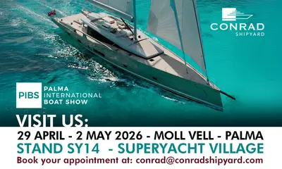 Conrad Shipyard Makes Palma International Boat Show Debut — official source image
