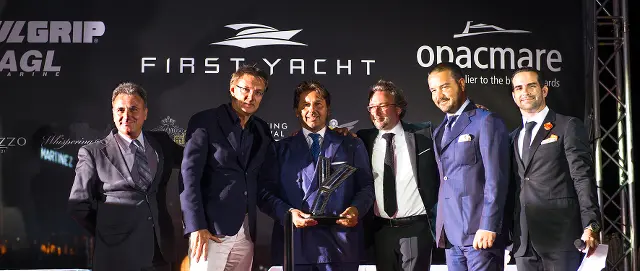 CRN's M/Y Yalla is awarded at the 'Invictus Yachts Trophies' - CRN news image