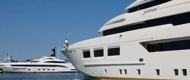 M/Y CRN Saramour 61m left the dock of CRN’s marina yesterday - CRN news image
