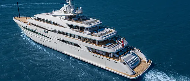 CRN presents the new Megayacht M/Y 135 at the Monaco Yacht Show 2019. - CRN news image