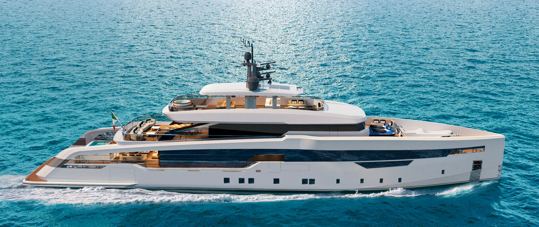 CRN announces the sale of a new Megayacht. - CRN news image