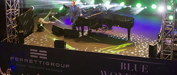 Ferretti Group and Yacht Club de Monaco together for “Blue Wonderful”, an exclusive event with Sir Elton John. - CRN news image