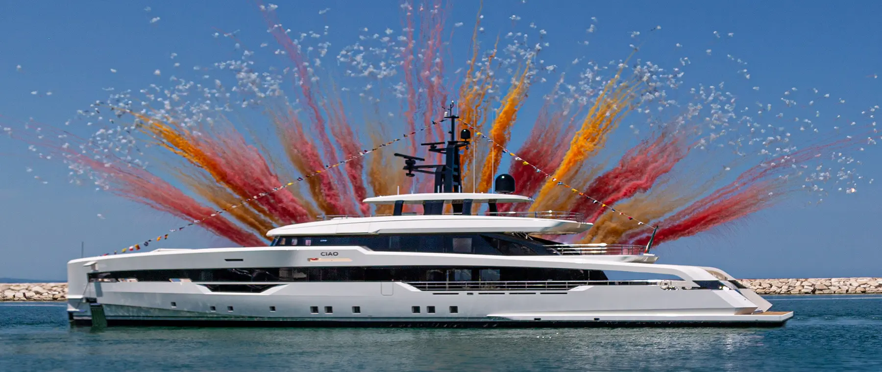 CRN launches the M/Y CIAO superyacht, a perfect fusion of creative excellence and bespoke design. - CRN news image